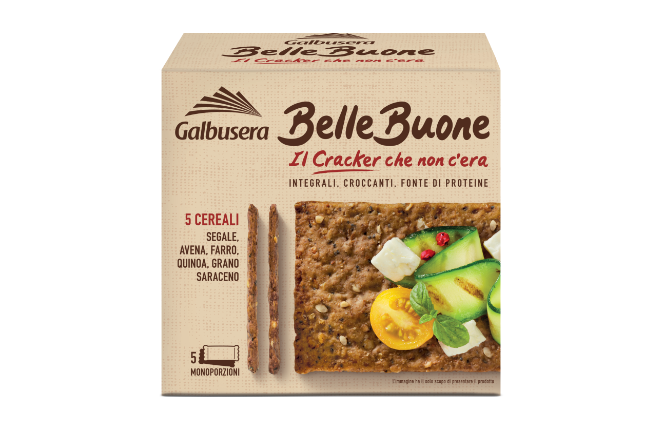 BelleBuone Cracker 5 cereali