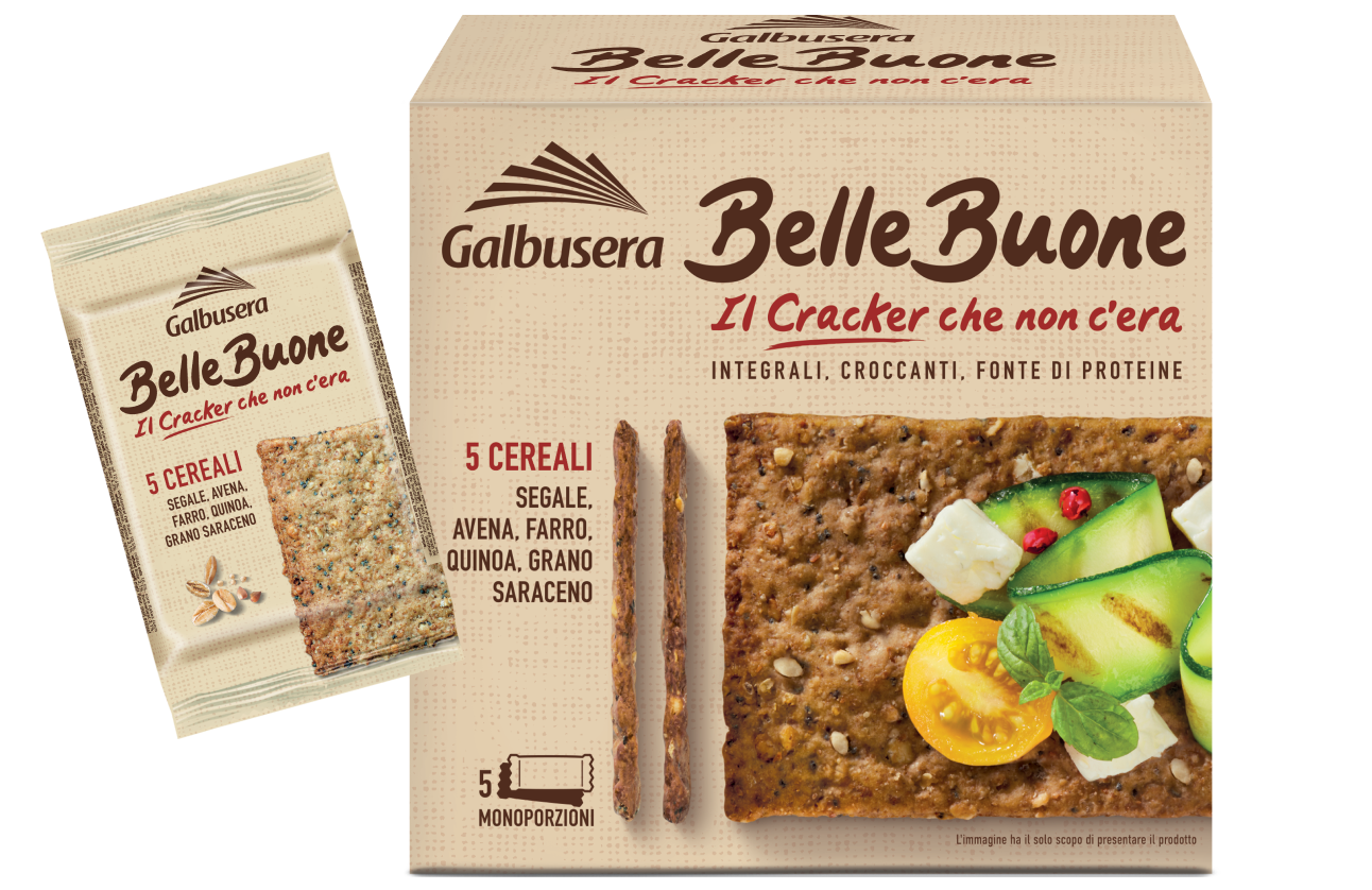 BelleBuone Cracker 5 cereali