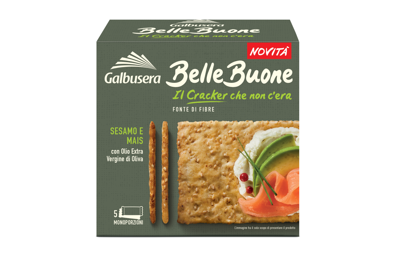 BelleBuone Cracker sesamo