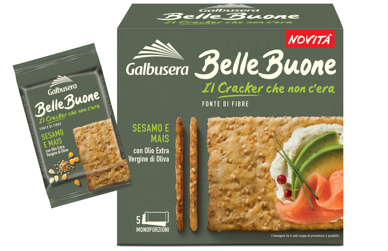BelleBuone Cracker sesamo
