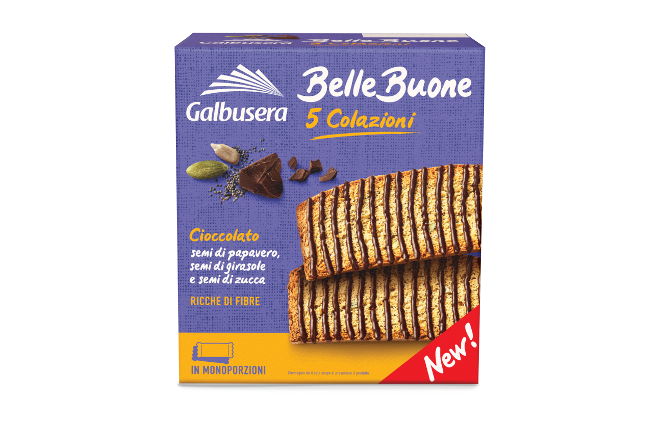BelleBuone 5 Colazioni cioccolato con semi