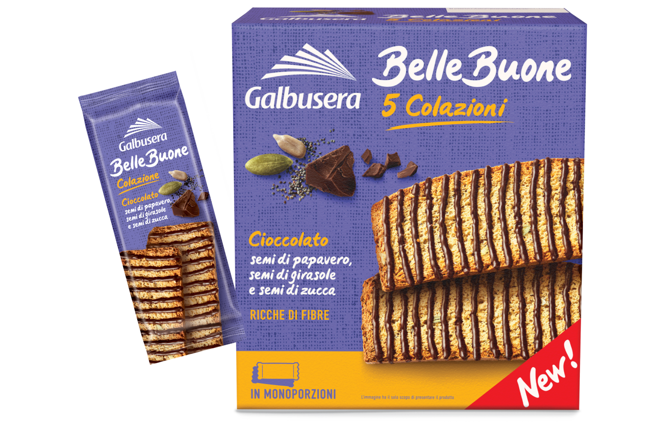 BelleBuone 5 Colazioni cioccolato con semi
