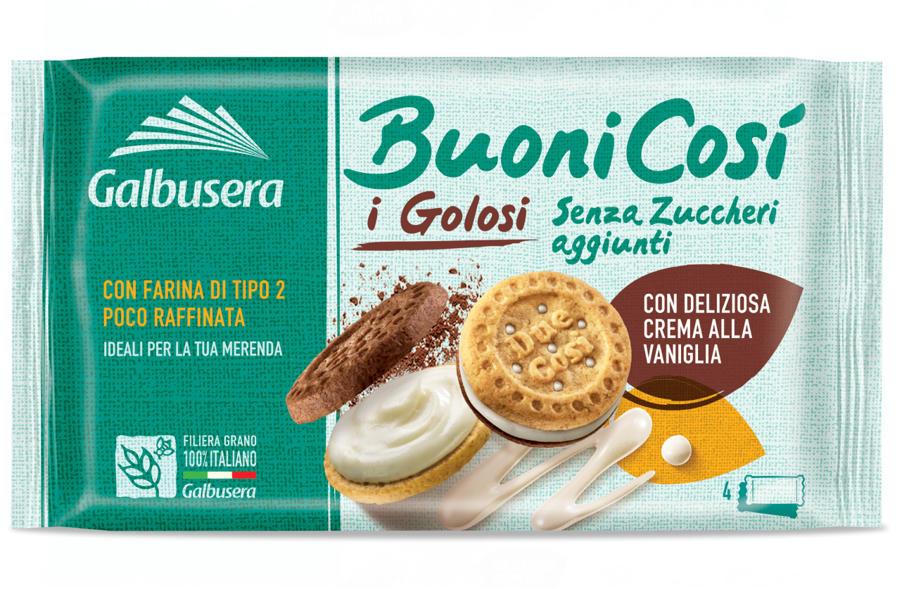 BuoniCosì farciti con crema alla vaniglia
