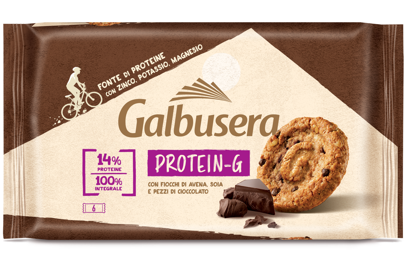 Protein-G frollini integrali con sali minerali