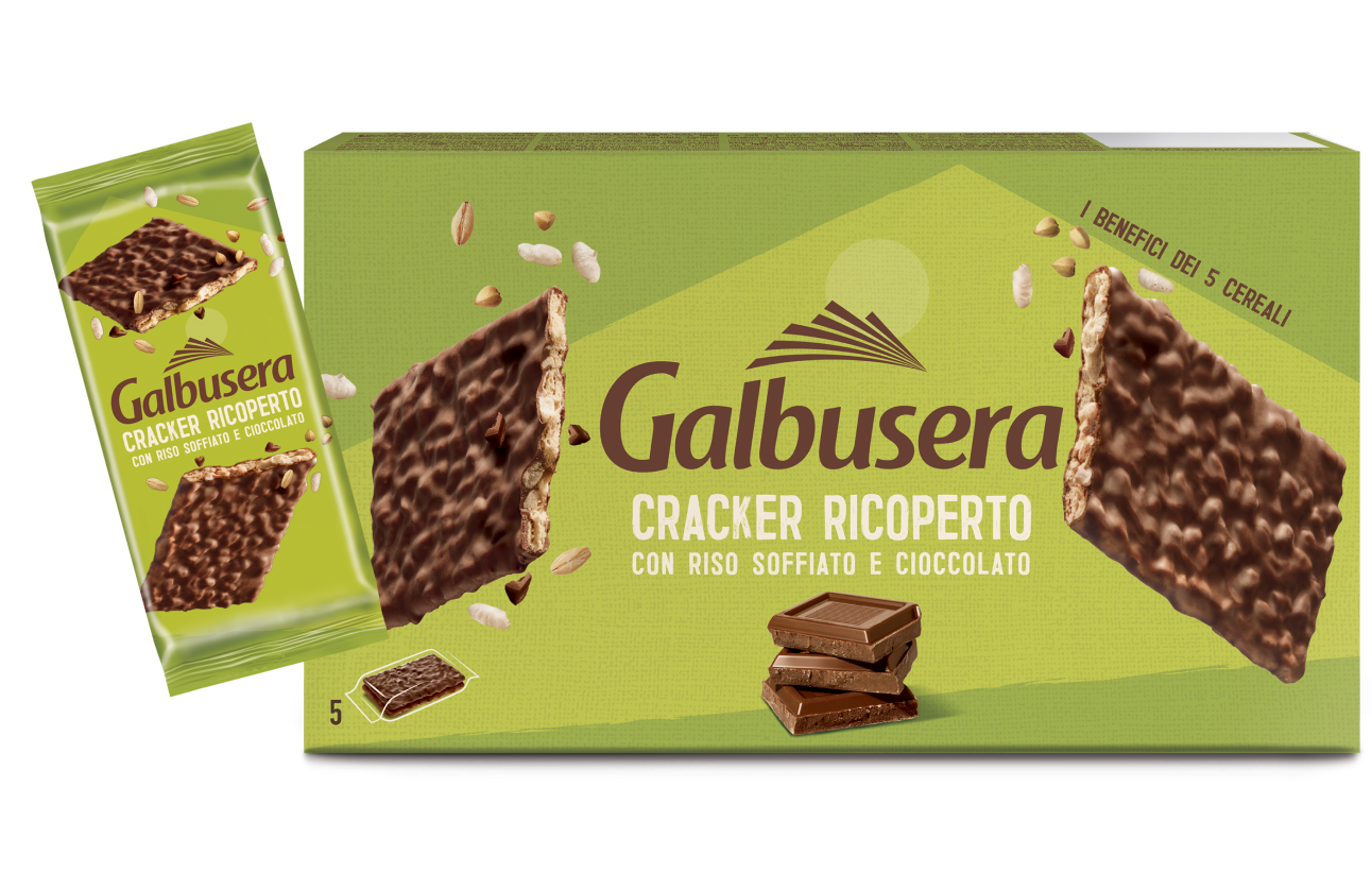 Cracker ricoperto cioccolato