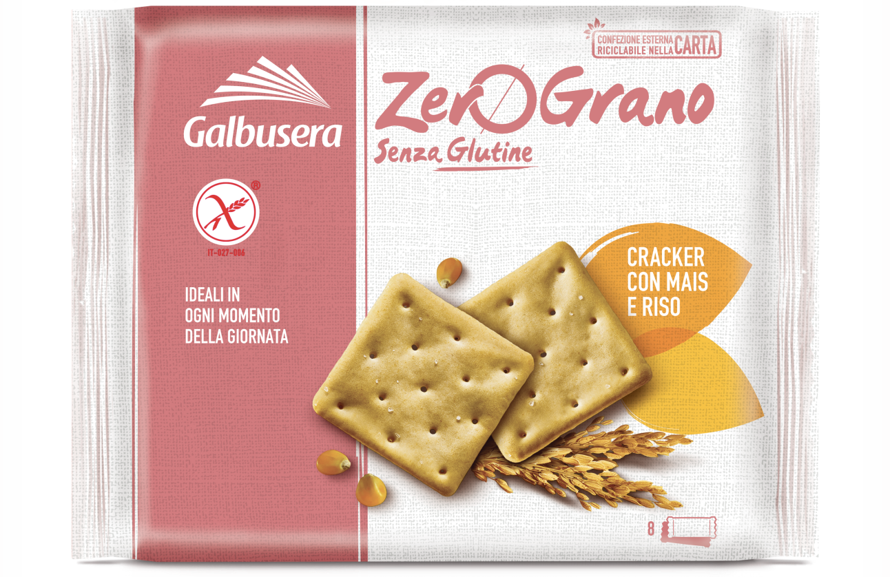 ZeroGrano Cracker Mais e Riso
