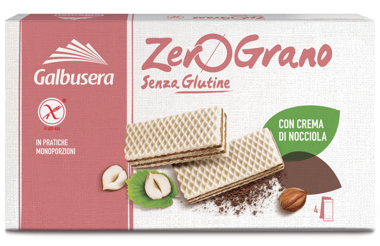 ZeroGrano Wafer Nocciola