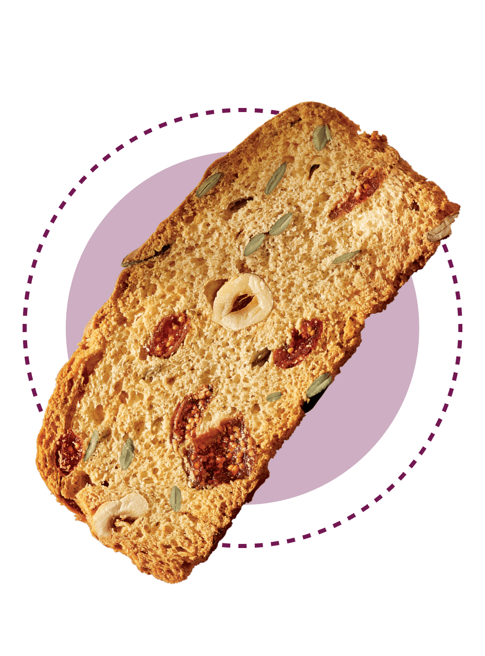 BelleBuone 5 Colazioni fichi, nocciole e semi di zucca