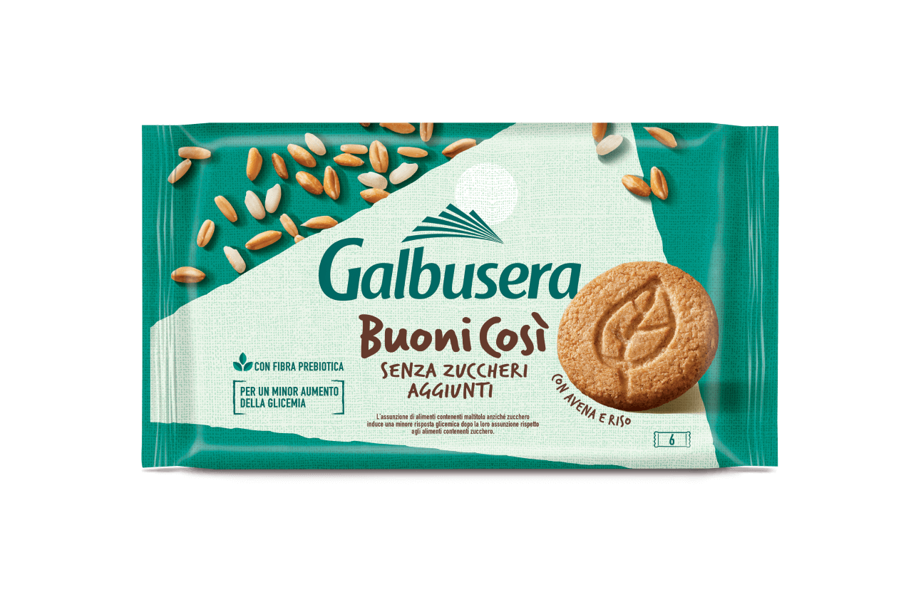 BuoniCosì frollini con avena e riso