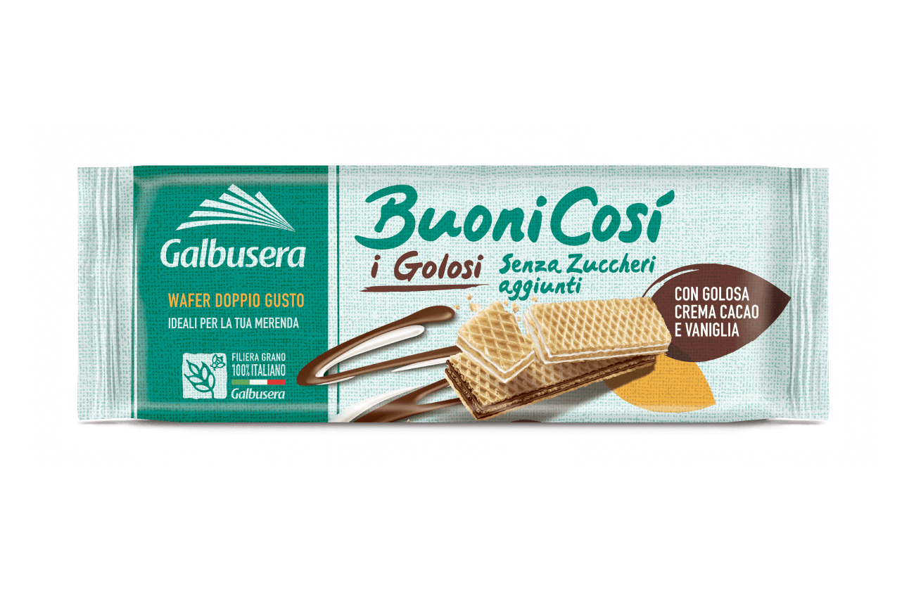 BuoniCosì wafer cacao e vaniglia