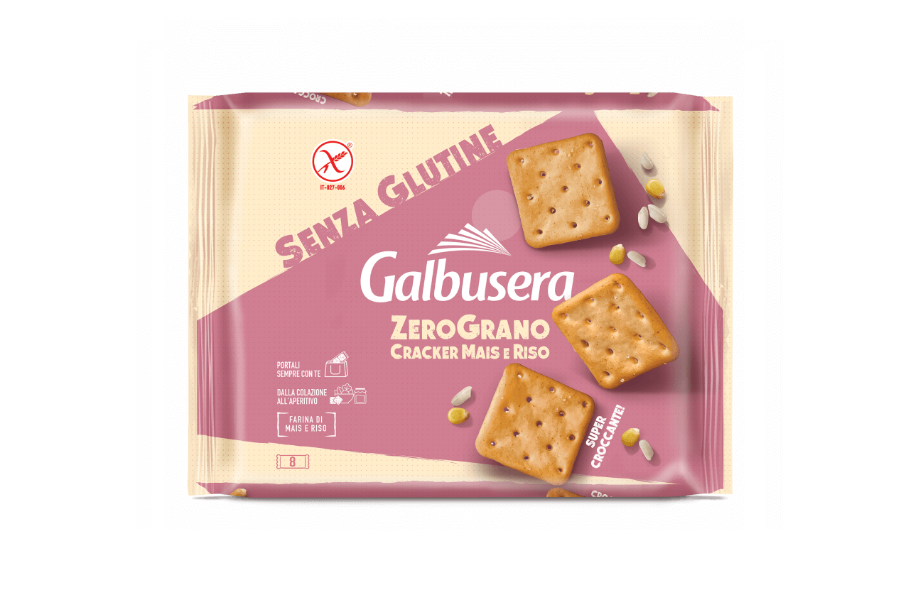 ZeroGrano Cracker Mais e Riso