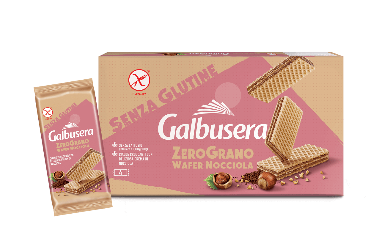 ZeroGrano Wafer Nocciola