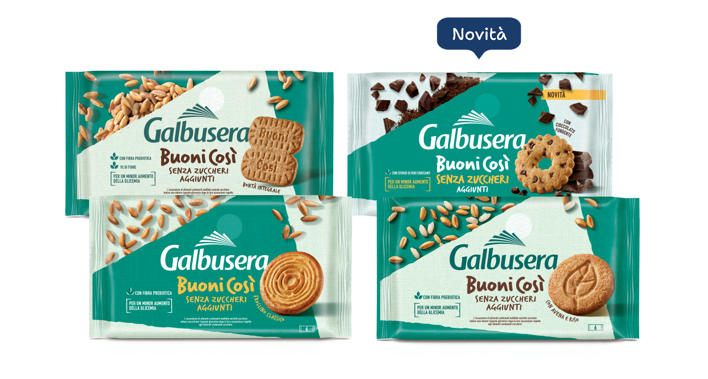 Scopri il nuovo frollino BuoniCosì con gocce di cioccolato fondente